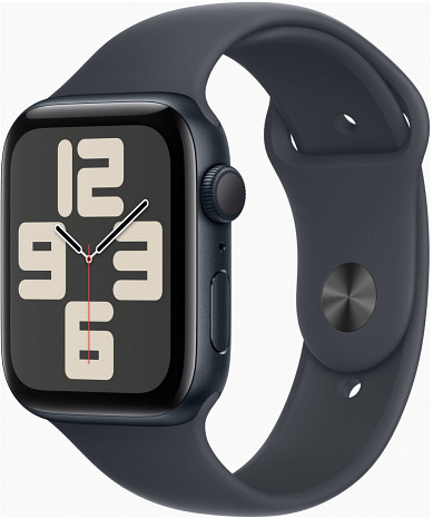 Viedpulkstenis Watch SE GPS 44mm Midnight Aluminium Case with Midnight Sport Band - M/L MXEK3ET/A