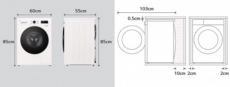 Veļas mašīna  F4X1009NWB