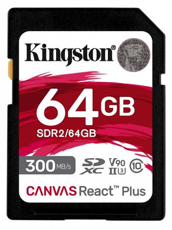 Atmiņas karte MEMORY SDXC 64GB C10/SDR2/64GB KINGSTON SDR2/64GB