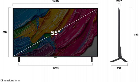 QNED Televizors  55QNED80A3A