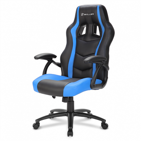Geimeru krēsls Gaming Seat in Sporty Design, Skiller SGS1, Black/blue Skiller SGS1 Bk/bu