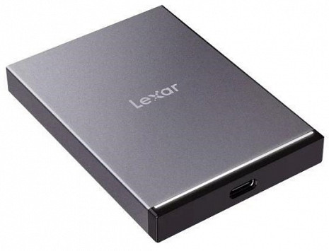 Cietais disks External SSD|LEXAR|2TB|USB 3.1|Write speed 450 MBytes/sec|Read speed 550 MBytes/sec|LSL210X002T-RNNNG LSL210X002T-RNNNG