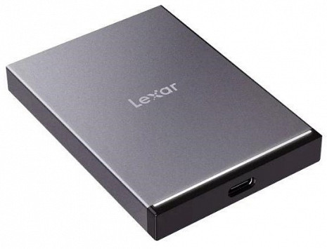 Cietais disks External SSD|LEXAR|2TB|USB 3.1|Write speed 450 MBytes/sec|Read speed 550 MBytes/sec|LSL210X002T-RNNNG LSL210X002T-RNNNG