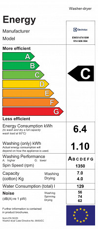 Veļas mašīna  EWX147410W