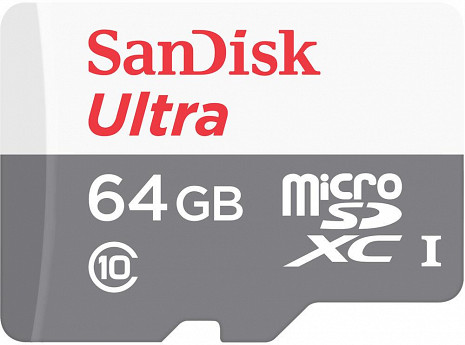 Atmiņas karte MEMORY MICRO SDXC 64GB UHS-I/W/A SDSQUNR-064G-GN6TA SANDISK SDSQUNR-064G-GN6TA