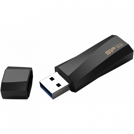 USB zibatmiņa Silicon Power USB Flash Drive Blaze Series B07 16 GB, Type-A USB 3.2 Gen 1, Black SP016GBUF3B07V1K