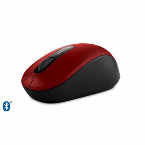 Datorpele Mobile Mouse 3600 PN7-00024 Bluetooth, Black, Red PN7-00014