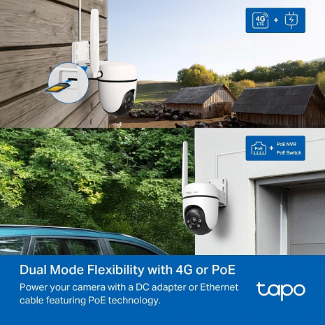 Ārtelpu IP kamera  TAPO C501GW