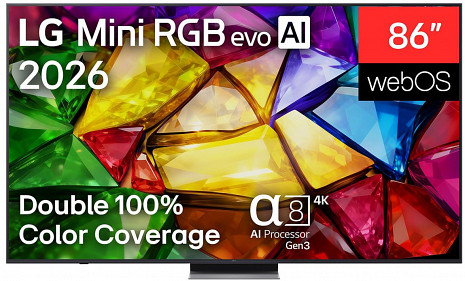 LED Televizors Mini RGB evo AI 4K 86MRGB87B3B