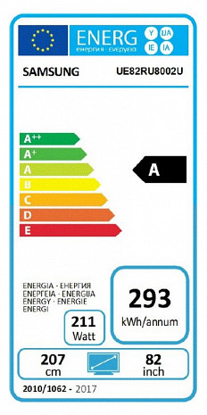 LED Televizors  UE82RU8002UXXH