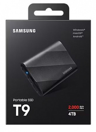 Cietais disks Samsung MU-PG4T0B/EU Portable SSD T9 4TB MU-PG4T0B/EU