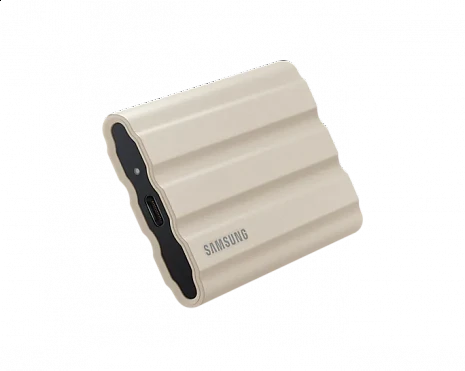 Cietais disks External SSD|SAMSUNG|T7|1TB|USB 3.2|Write speed 1000 MBytes/sec|Read speed 1050 MBytes/sec|MU-PE1T0K/EU MU-PE1T0K/EU