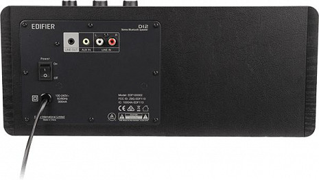 Portatīvais skaļrunis  D12 Black