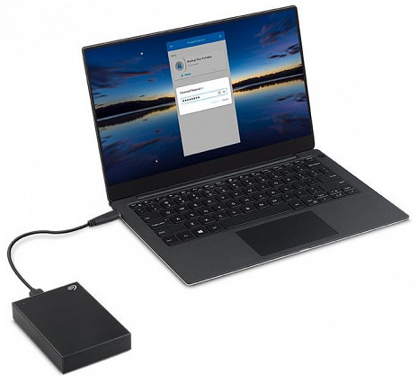 Cietais disks External HDD|SEAGATE|One Touch|STKY1000400|1TB|USB 3.0|Colour Black|STKY1000400 STKY1000400