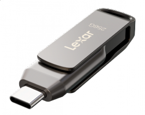 USB zibatmiņa MEMORY DRIVE FLASH USB3.1 256G/D400 LJDD400256G-BNQNG LEXAR LJDD400256G-BNQNG