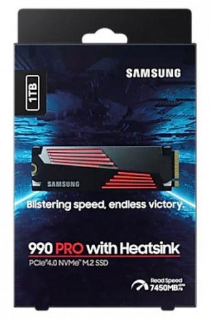SSD disks 990 PRO with Heatsink MZ-V9P1T0CW