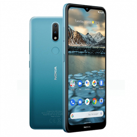 Viedtālrunis 2.4 Nokia 2.4 TA-1270 Fjord Blue