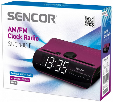 Радио будильник  SRC 140 P