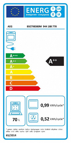 Духовка, духовой шкаф  BSE798380M