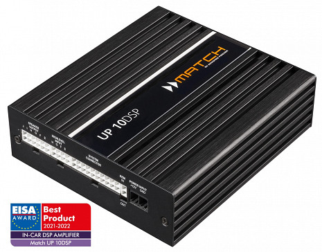 Auto pastiprinātājs ar DSP  UP 10DSP