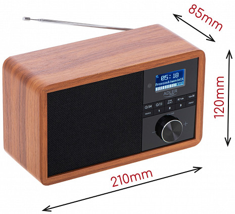 Radio ar bluetooth  AD 1184