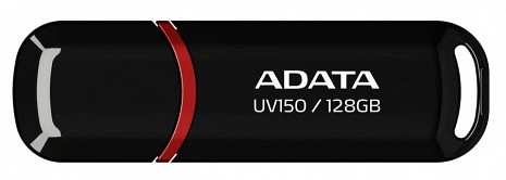 USB zibatmiņa MEMORY DRIVE FLASH USB3 128GB/BLACK AUV150-128G-RBK ADATA AUV150-128G-RBK