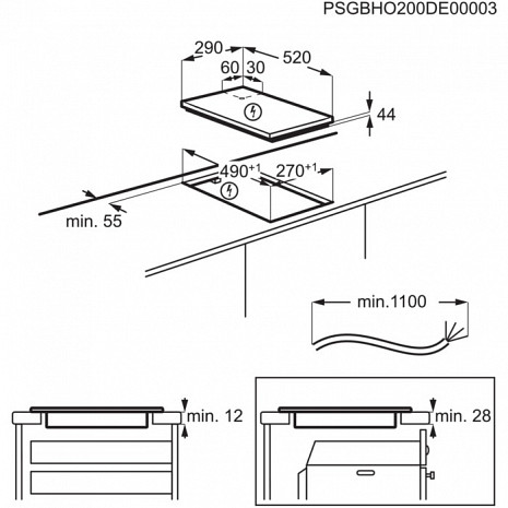 Plīts virsma  IKB32300CB