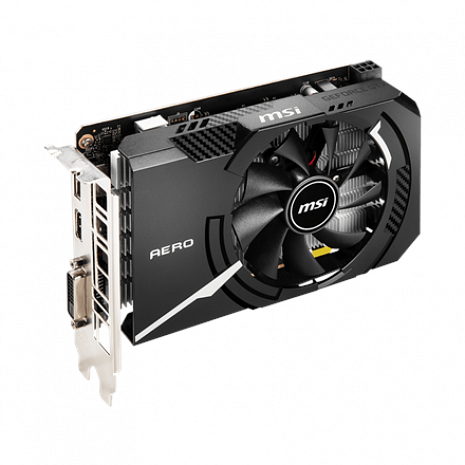 Grafiskā karte GeForce GTX 1650 D6 AERO ITX OCV1 NVIDIA GeForce GTX 1650 D6 AERO ITX OCV1