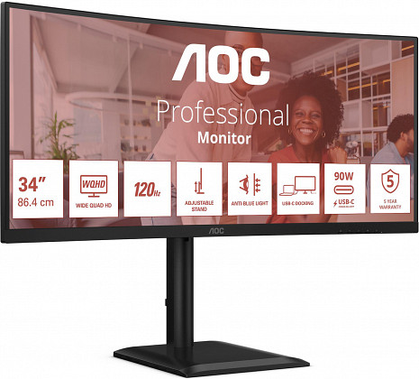 Monitors  CU34E4CV