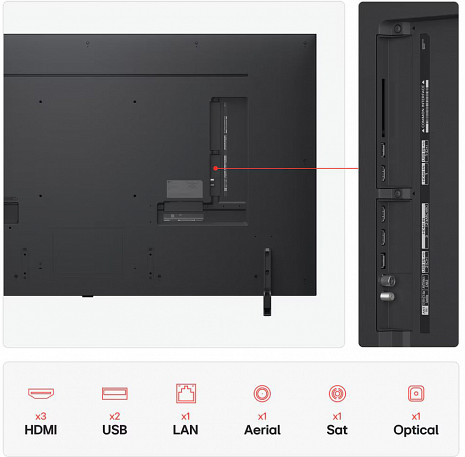 QNED Televizors  65QNED80A6A