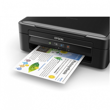 Multifunkcionālais printeris L382 Colour, Inkjet, Multifunction Printer, A4, Black C11CF43402
