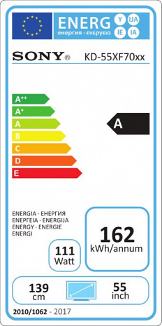 LED Televizors  KD55XF7005BAEP