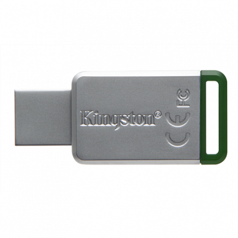 USB zibatmiņa DataTraveler 50 16 GB, USB 3.0, Metal/Green DT50/16GB