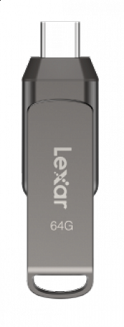 USB zibatmiņa MEMORY DRIVE FLASH USB3.1 64GB/D400 LJDD400064G-BNQNG LEXAR LJDD400064G-BNQNG