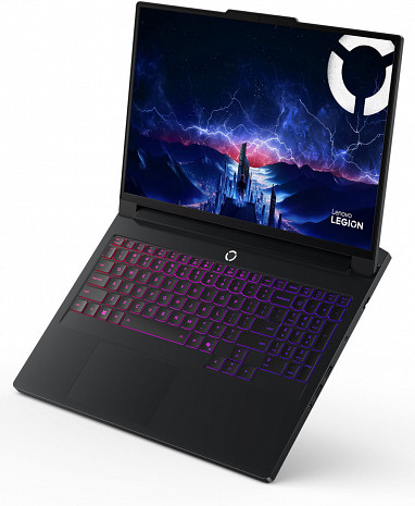 Portatīvais dators Lenovo Legion Pro 7 16IAX10H | Eclipse Black | 16 " | OLED | WQXGA | 2560 x 1600 pixels | Glossy | Intel Core Ultra 9 | 290HX | 32 (2x16GB) GB | CSODIMM DDR5 | Solid-state drive capacity 1000 GB | NVIDIA GeForce RTX 5070 Ti | GDDR7 | 12 GB 83F500PNNT