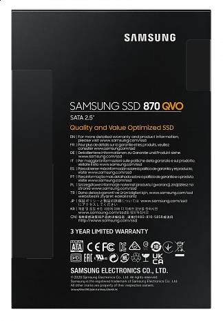 SSD disks 870 QVO MZ-77Q8T0BW