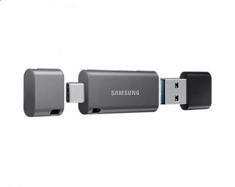 USB zibatmiņa Samsung DUO Plus MUF-64DB/APC 64 GB, USB 3.1, Grey/Black MUF-64DB/APC