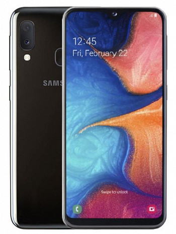 Viedtālrunis Galaxy A20e SM-A202eDS Black