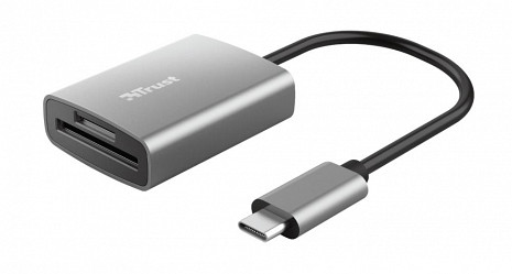 Atmiņas karšu lasītājs MEMORY READER FLASH USB-C/24136 TRUST 24136