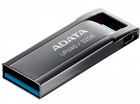 USB zibatmiņa MEMORY DRIVE FLASH USB3.2 32GB/BLACK AROY-UR340-32GBK ADATA AROY-UR340-32GBK