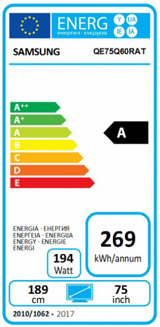 QLED Televizors  QE75Q60RATXXH
