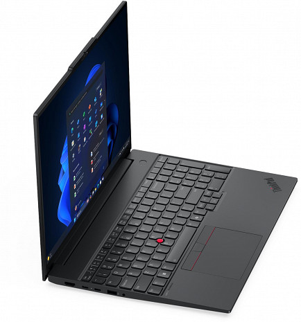 Portatīvais dators Lenovo ThinkPad E16 G3 AMD | Black | 16 " | IPS | WUXGA | 1920 x 1200 pixels | Anti-glare | AMD Ryzen 5 | 230 | 16 GB | SO-DIMM DDR5 | Solid-state drive capacity 512 GB | AMD Radeon 760M Graphics | Windows 11 Pro | 802.11ax | Bluetooth version 5.3 21ST0042MH
