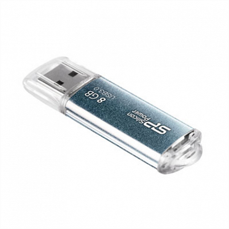 USB zibatmiņa Silicon Power Marvel M01 8 GB, USB 3.0, Blue SP008GBUF3M01V1B