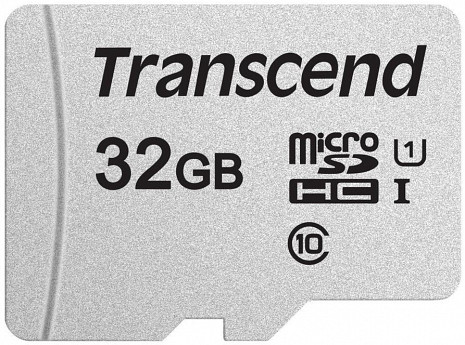 Карта памяти MEMORY MICRO SDHC 32GB/CLASS10 TS32GUSD300S TRANSCEND TS32GUSD300S