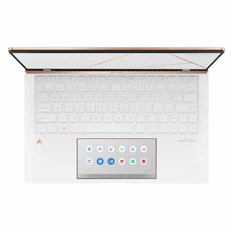 Ноутбук Zenbook UX334FL-A4021R White, 13.3 ", FHD, 1920 x 1080 pixels, Glare, Intel Core i7, i7-8565U 90NB0MW5-M00860