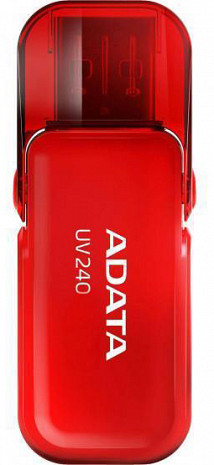 USB zibatmiņa MEMORY DRIVE FLASH USB2 32GB/RED AUV240-32G-RRD ADATA AUV240-32G-RRD