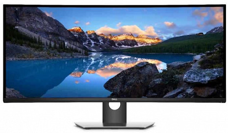 Monitors UltraSharp 38 Curved U3818DW 37.5 ", 3840 x 1600 pixels, 21:9, LED, IPS, 5 ms, 300 cd/m², Black 210-AMQB_5Y