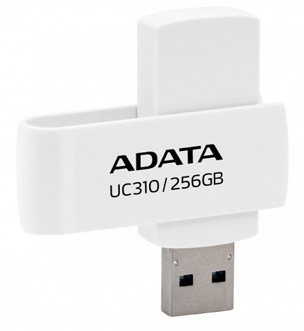 USB zibatmiņa MEMORY DRIVE FLASH USB3.2 256G/WHITE UC310-256G-RWH ADATA UC310-256G-RWH