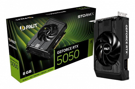 Grafiskā karte NVIDIA GeForce RTX 5050|8 GB|GDDR6|128 bit|PCIE 5.0 16x NE65050019P1-GB2070F