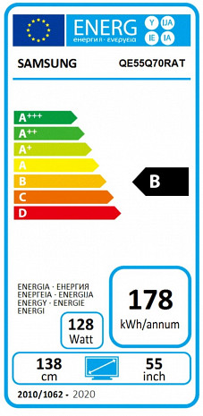 QLED Televizors  QE55Q70RALXXN